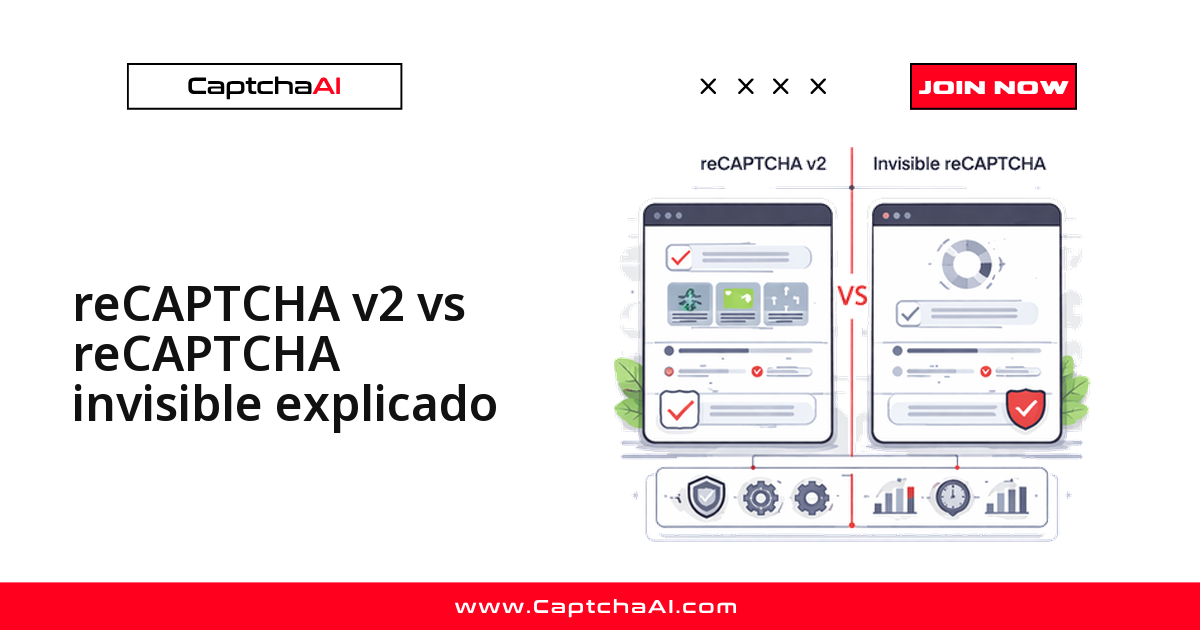 reCAPTCHA v2 vs reCAPTCHA invisible explicado
