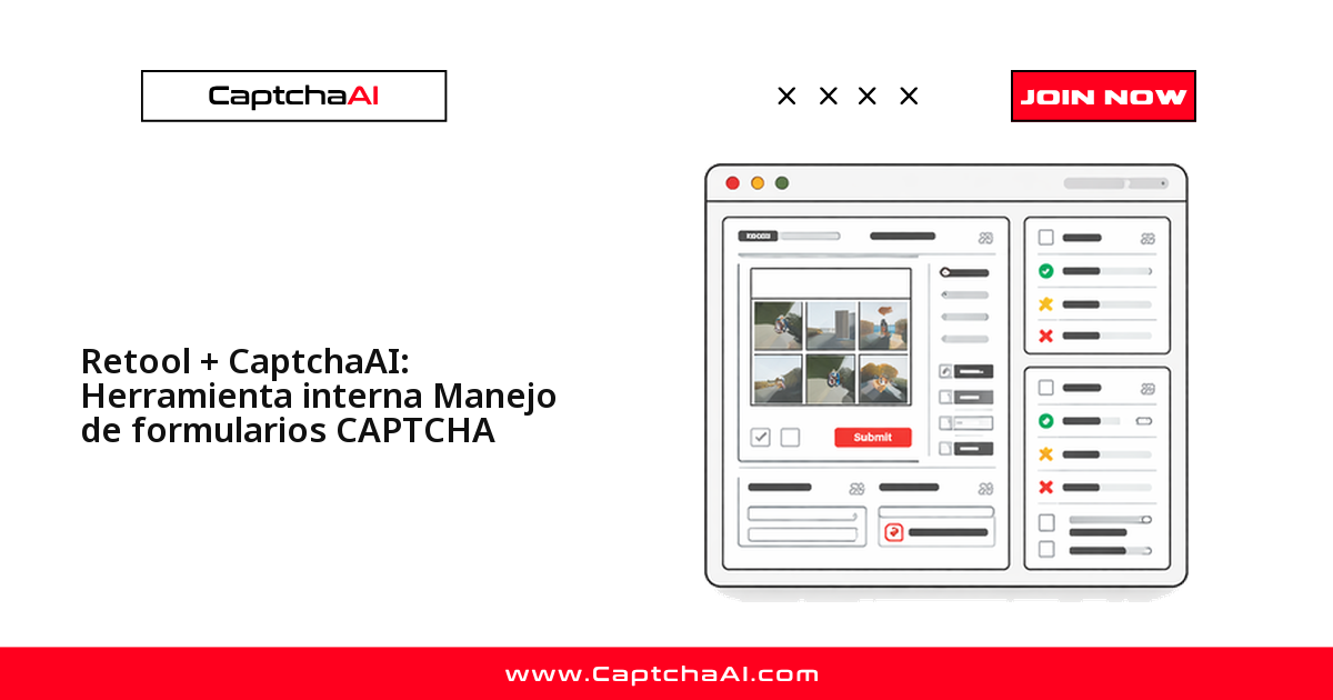 Retool + CaptchaAI: Herramienta interna Manejo de formularios CAPTCHA
