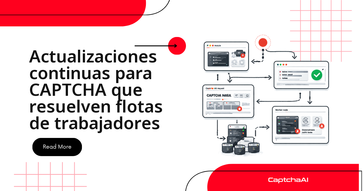 Actualizaciones continuas para CAPTCHA que resuelven flotas de trabajadores