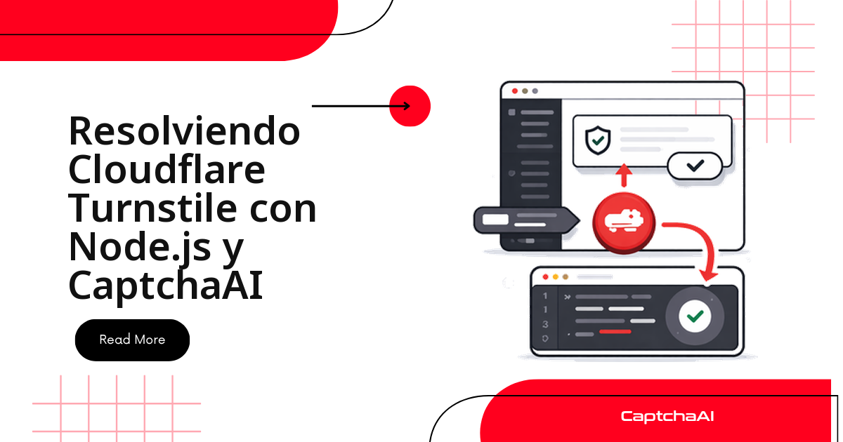 Resolviendo Cloudflare Turnstile con Node.js y CaptchaAI