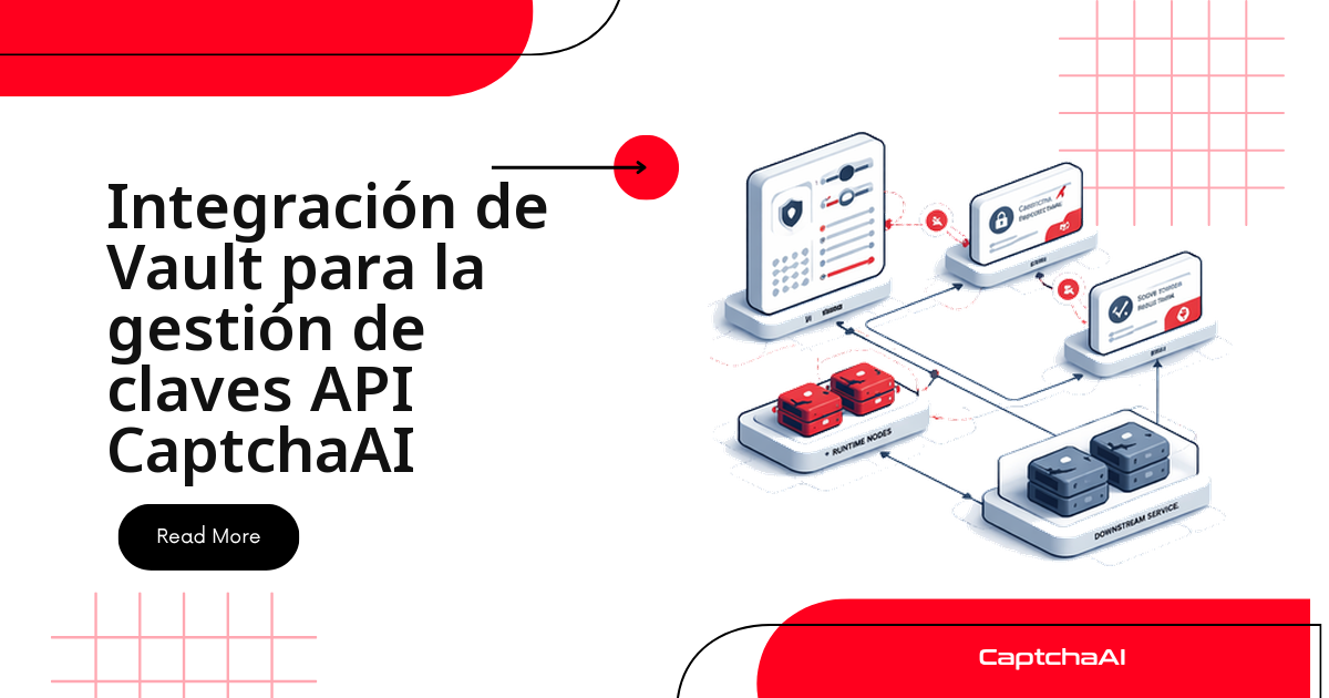 Integración de Vault para la gestión de claves API CaptchaAI