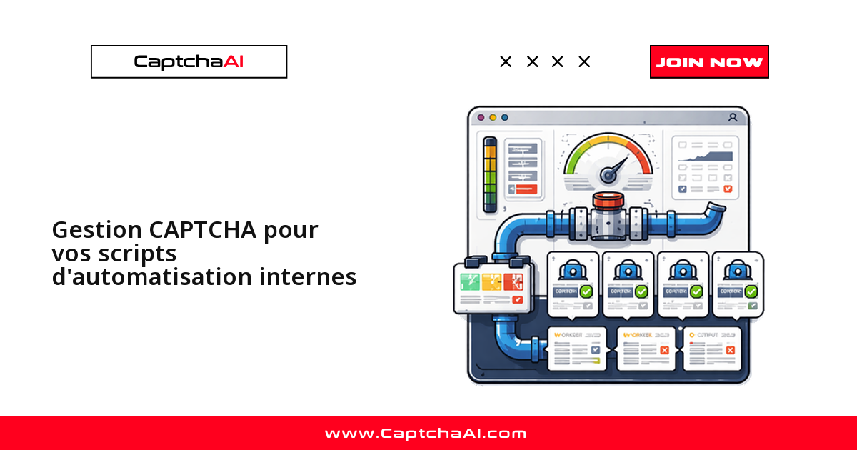 Gestion CAPTCHA pour vos scripts d'automatisation internes