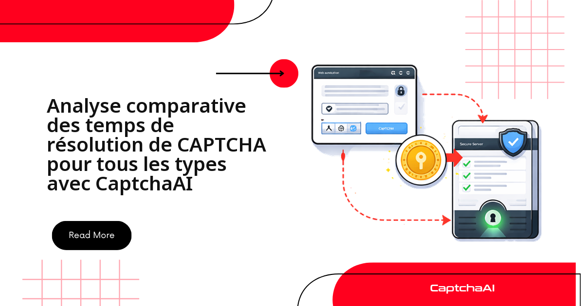 Analyse comparative des temps de résolution de CAPTCHA pour tous les types avec CaptchaAI