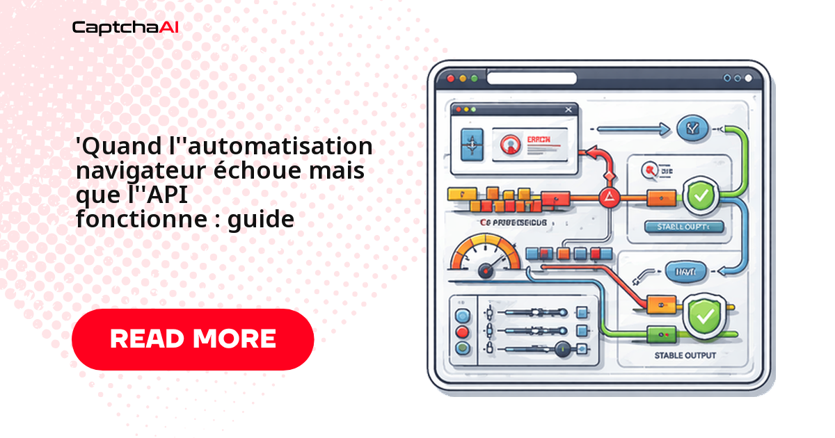 Quand l'automatisation navigateur échoue mais que l'API fonctionne : guide de diagnostic