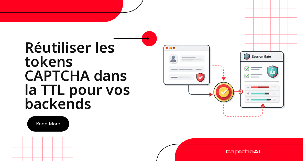 Réutiliser les tokens CAPTCHA dans la TTL pour vos backends