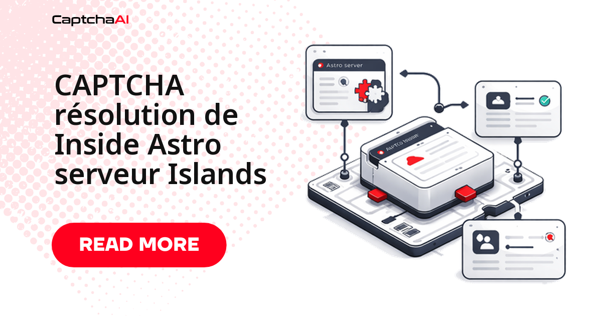 CAPTCHA résolution de Inside Astro serveur Islands