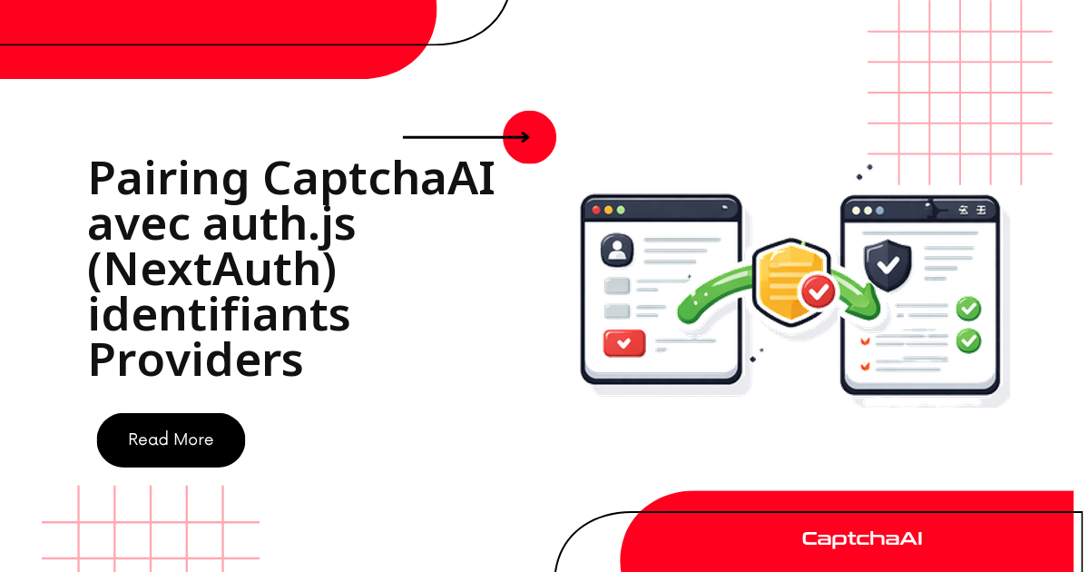 Pairing CaptchaAI avec auth.js (NextAuth) identifiants Providers