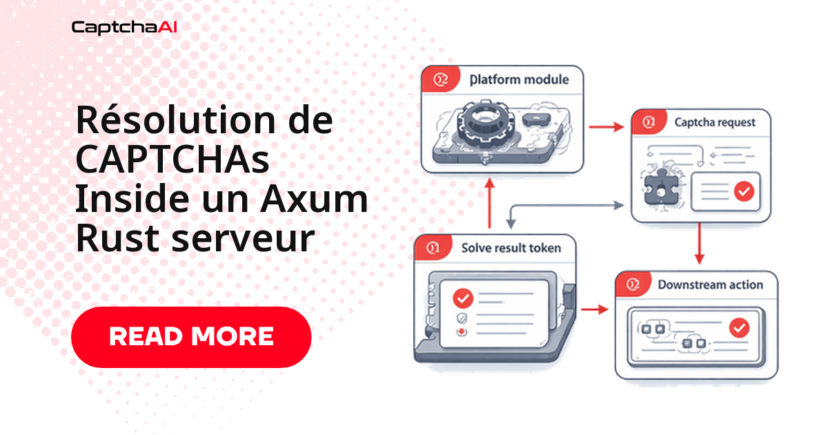 Résolution de CAPTCHAs Inside un Axum Rust serveur