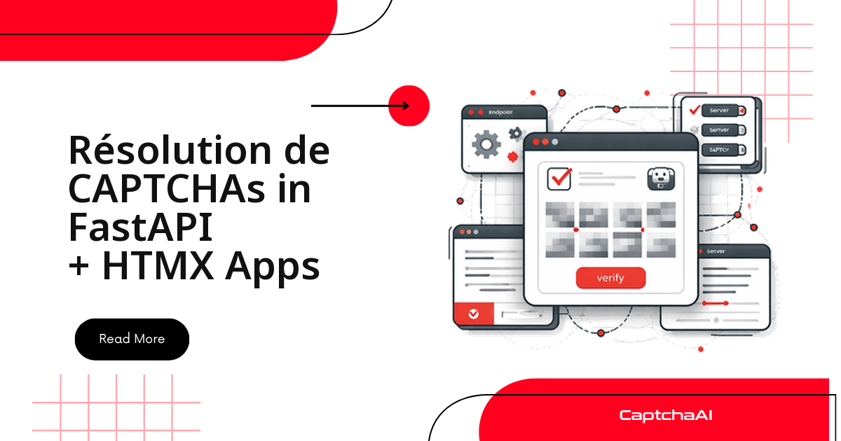 Résolution de CAPTCHAs in FastAPI + HTMX Apps
