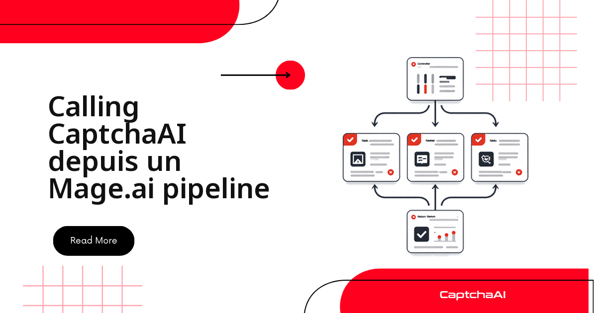 Calling CaptchaAI depuis un Mage.ai pipeline