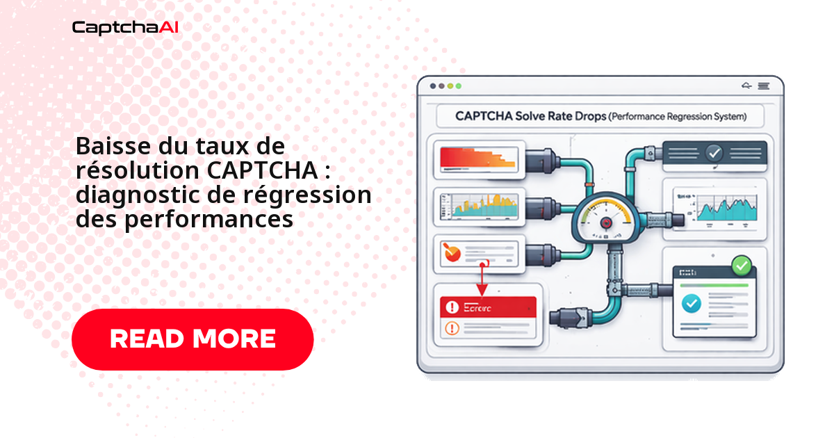 Baisse du taux de résolution CAPTCHA : diagnostic de régression des performances