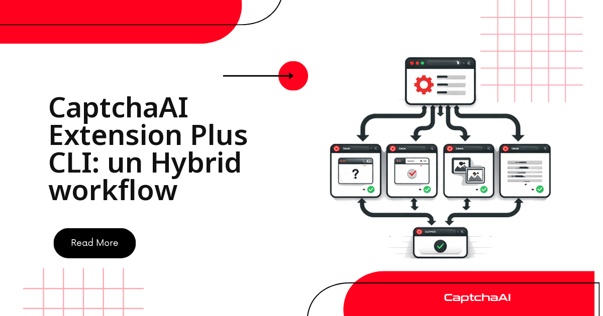 CaptchaAI Extension Plus CLI: un Hybrid workflow
