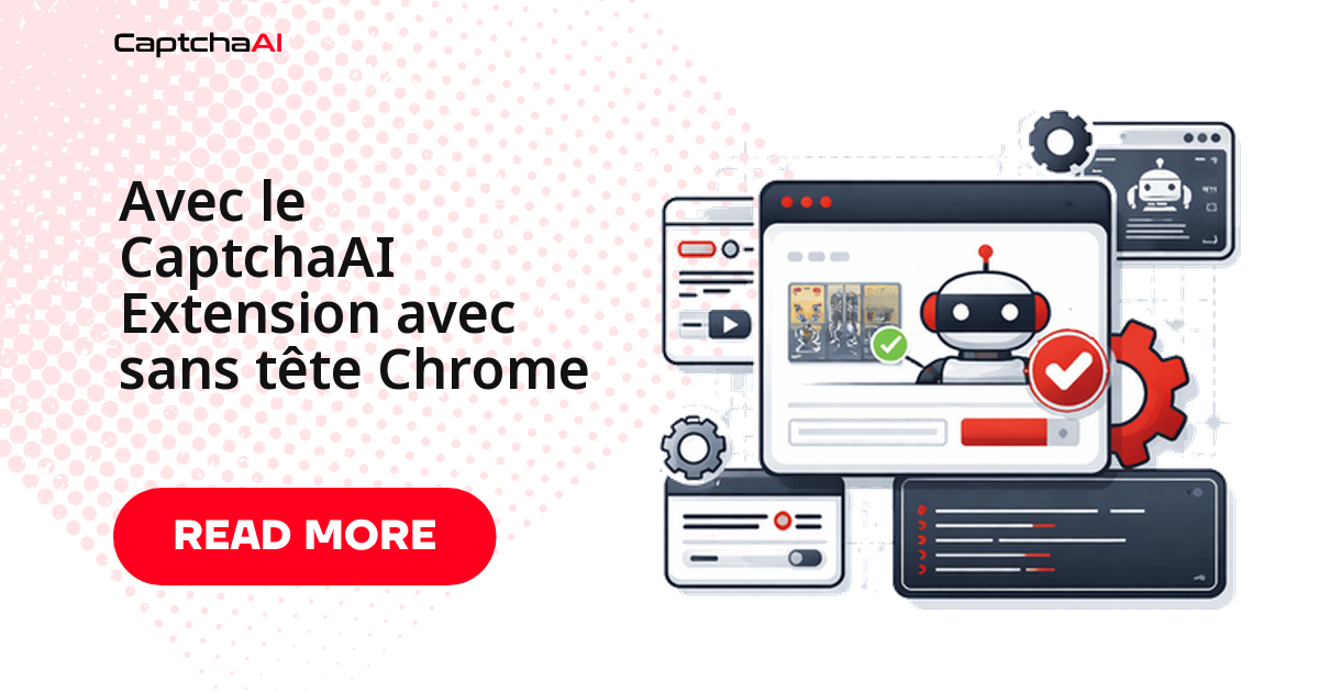Avec le CaptchaAI Extension avec sans tête Chrome