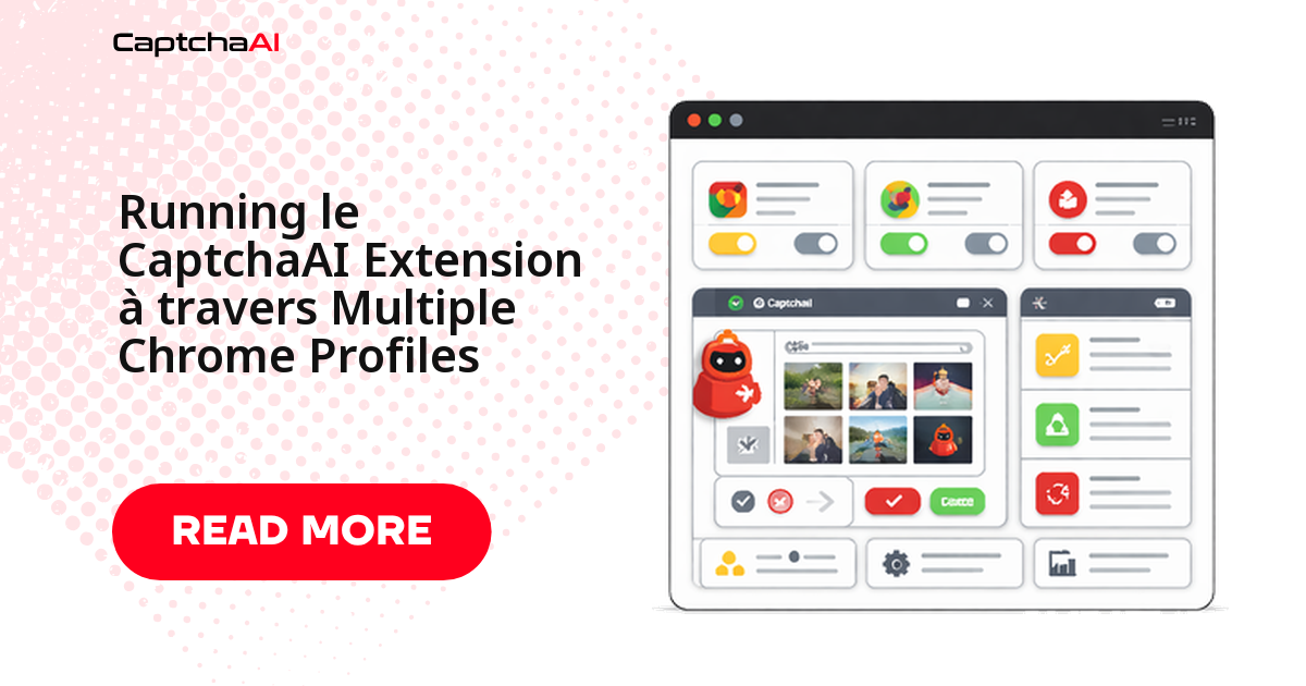 Running le CaptchaAI Extension à travers Multiple Chrome Profiles