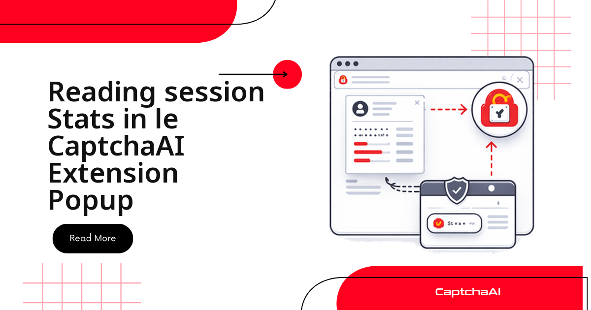 Reading session Stats in le CaptchaAI Extension Popup