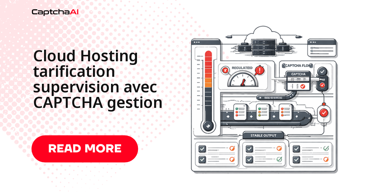 Cloud Hosting tarification supervision avec CAPTCHA gestion
