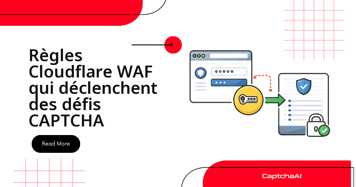 Règles Cloudflare WAF qui déclenchent des défis CAPTCHA