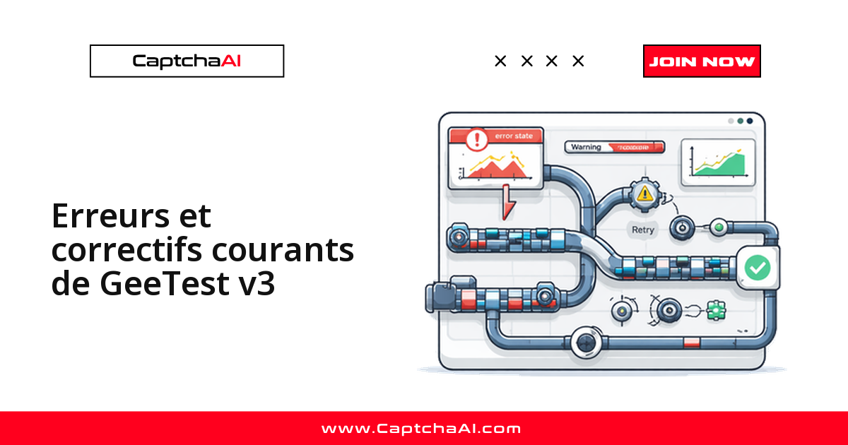 Erreurs et correctifs courants de GeeTest v3