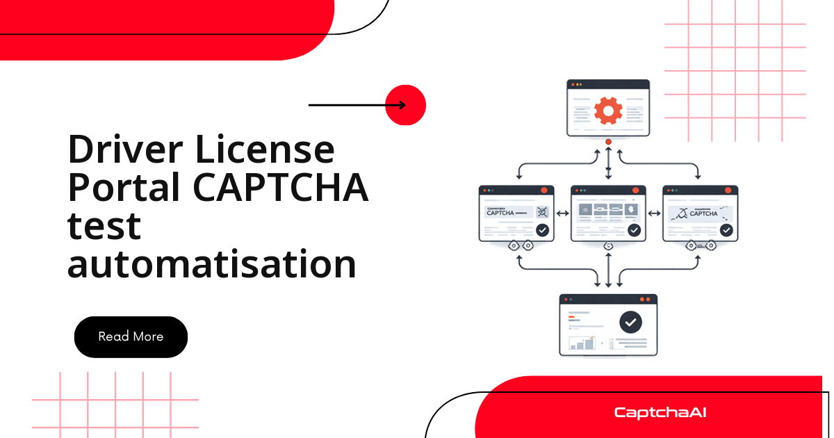 Driver License Portal CAPTCHA test automatisation