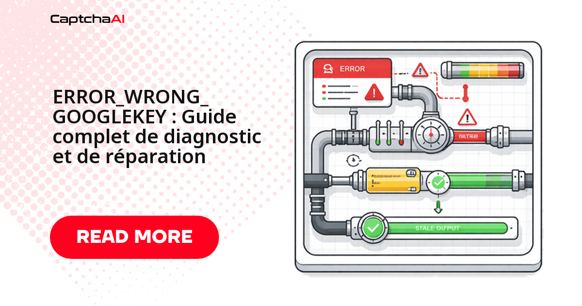 ERROR_WRONG_GOOGLEKEY : Guide complet de diagnostic et de réparation