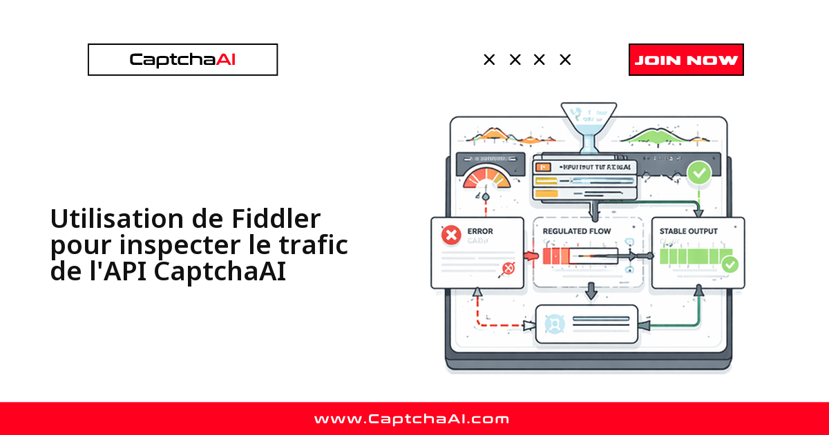 Utilisation de Fiddler pour inspecter le trafic de l'API CaptchaAI