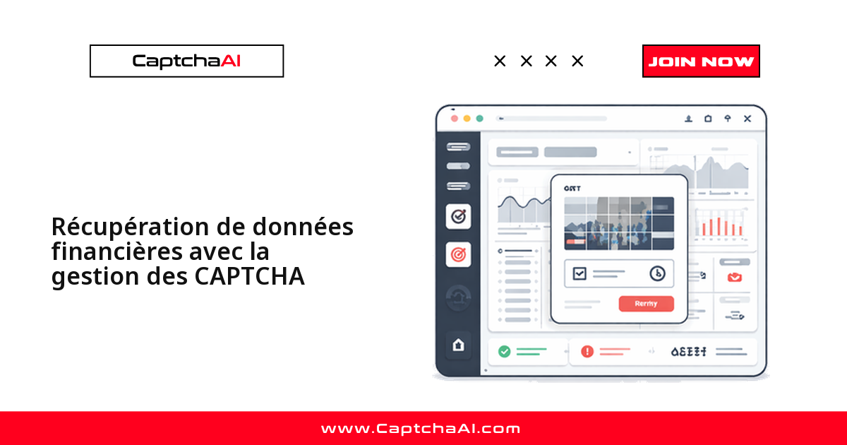 Récupération de données financières avec la gestion des CAPTCHA
