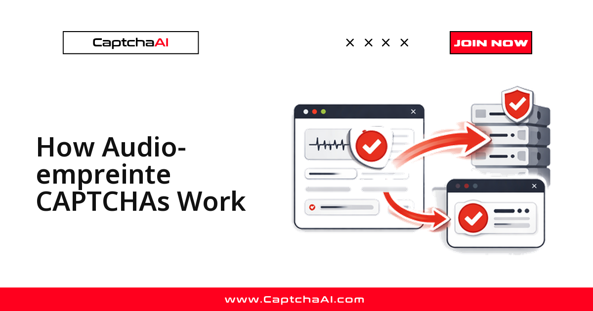 How Audio-empreinte CAPTCHAs Work