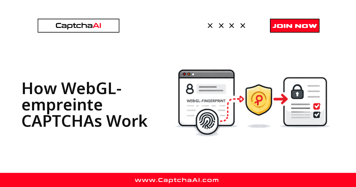 How WebGL-empreinte CAPTCHAs Work