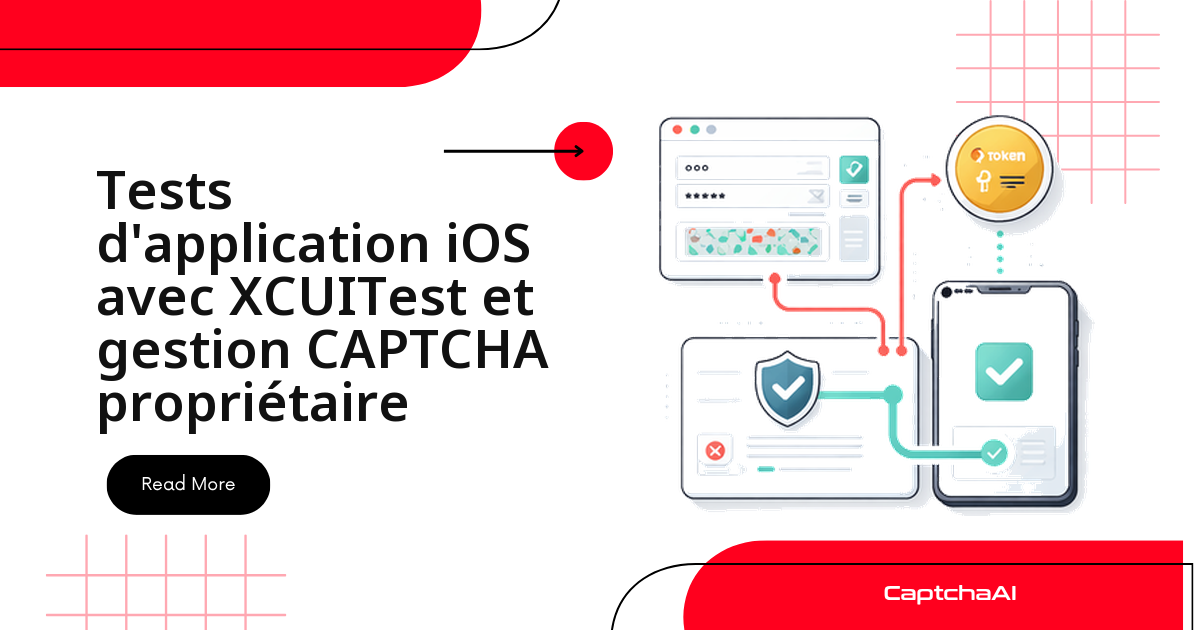 Tests d'application iOS avec XCUITest et gestion CAPTCHA propriétaire