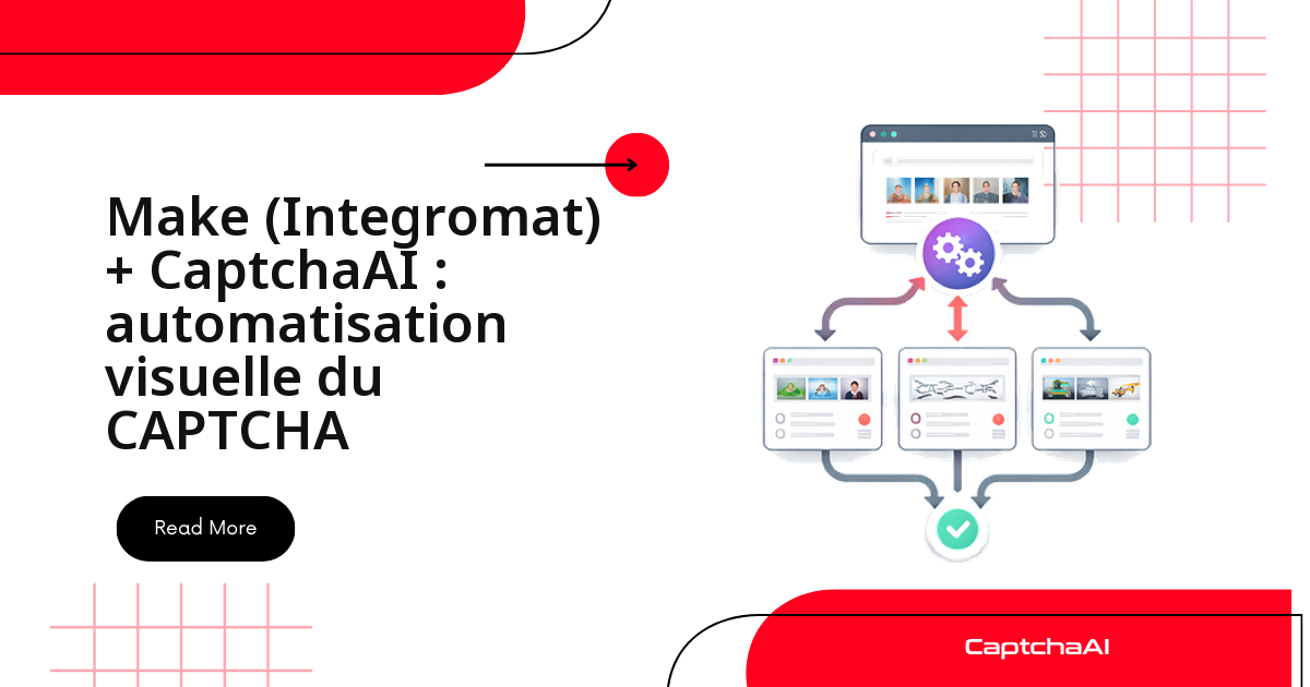 Make (Integromat) + CaptchaAI : automatisation visuelle du CAPTCHA