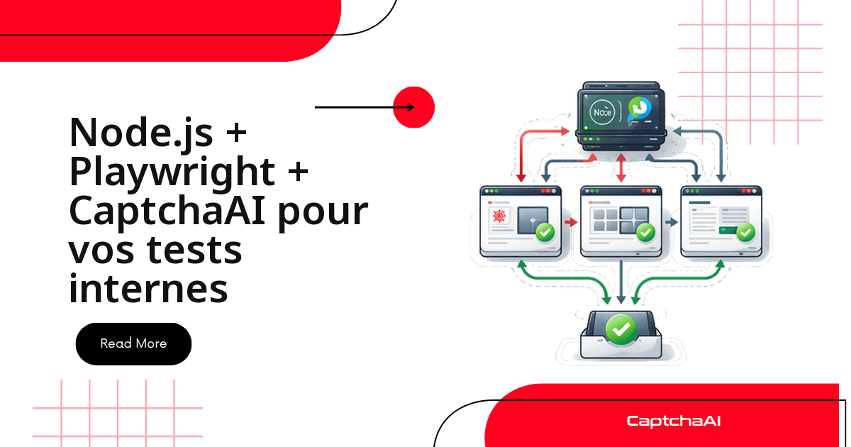 Node.js + Playwright + CaptchaAI pour vos tests internes