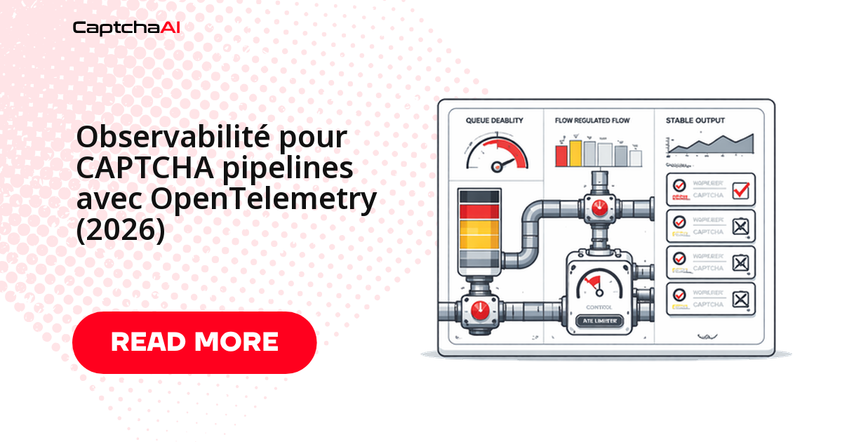 Observabilité pour CAPTCHA pipelines avec OpenTelemetry (2026)