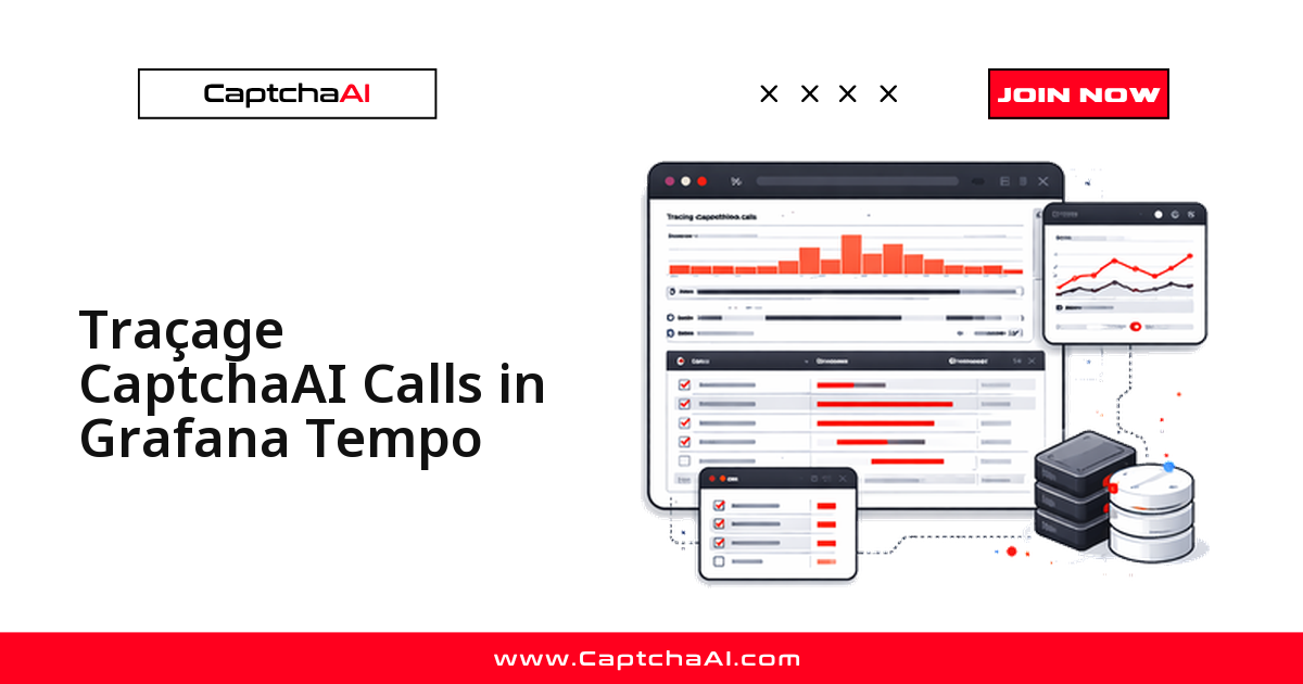 Traçage CaptchaAI Calls in Grafana Tempo