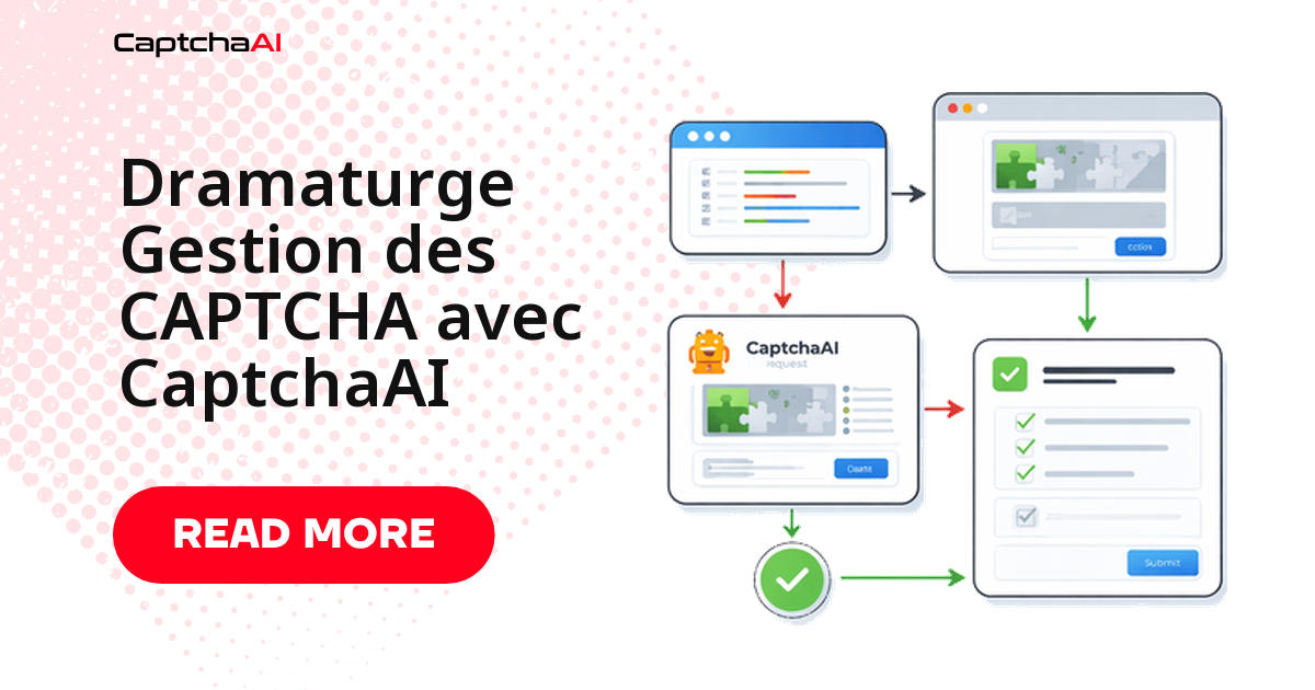 Dramaturge Gestion des CAPTCHA avec CaptchaAI