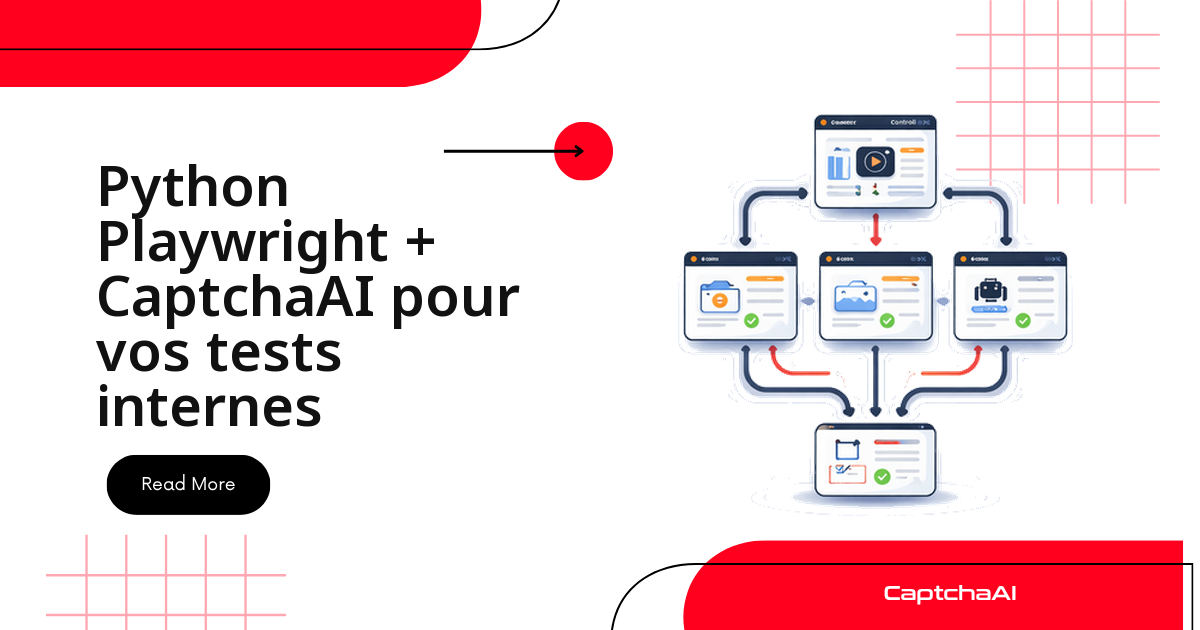 Python Playwright + CaptchaAI pour vos tests internes