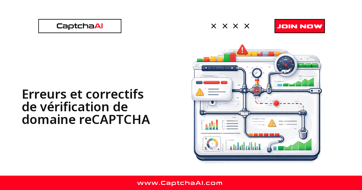 Erreurs et correctifs de vérification de domaine reCAPTCHA