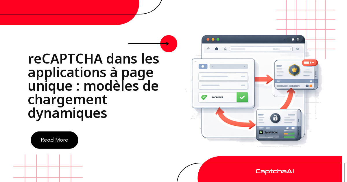 reCAPTCHA dans les applications à page unique : modèles de chargement dynamiques