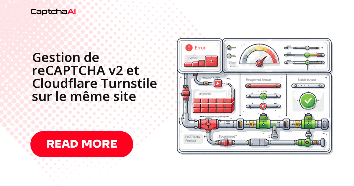 Gestion de reCAPTCHA v2 et Cloudflare Turnstile sur le même site