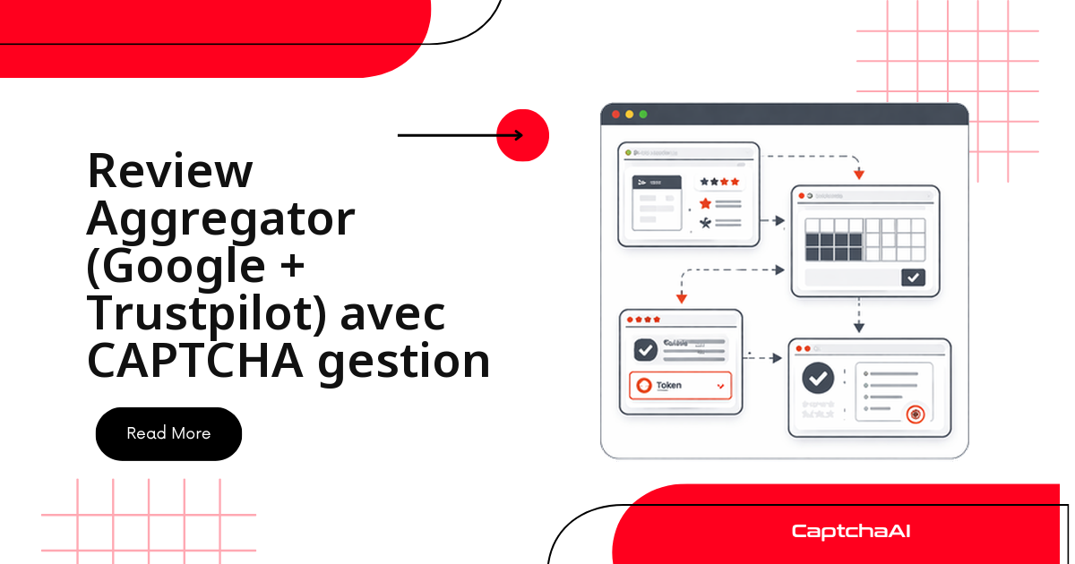 Review Aggregator (Google + Trustpilot) avec CAPTCHA gestion
