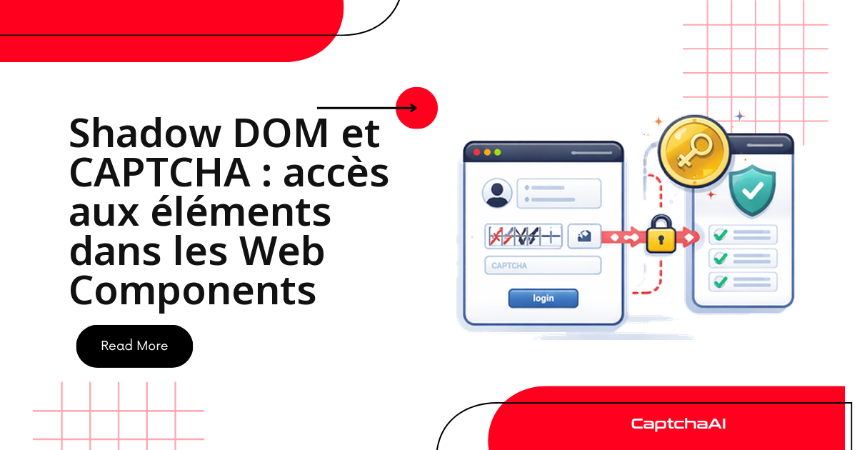 Shadow DOM et CAPTCHA : accès aux éléments dans les Web Components