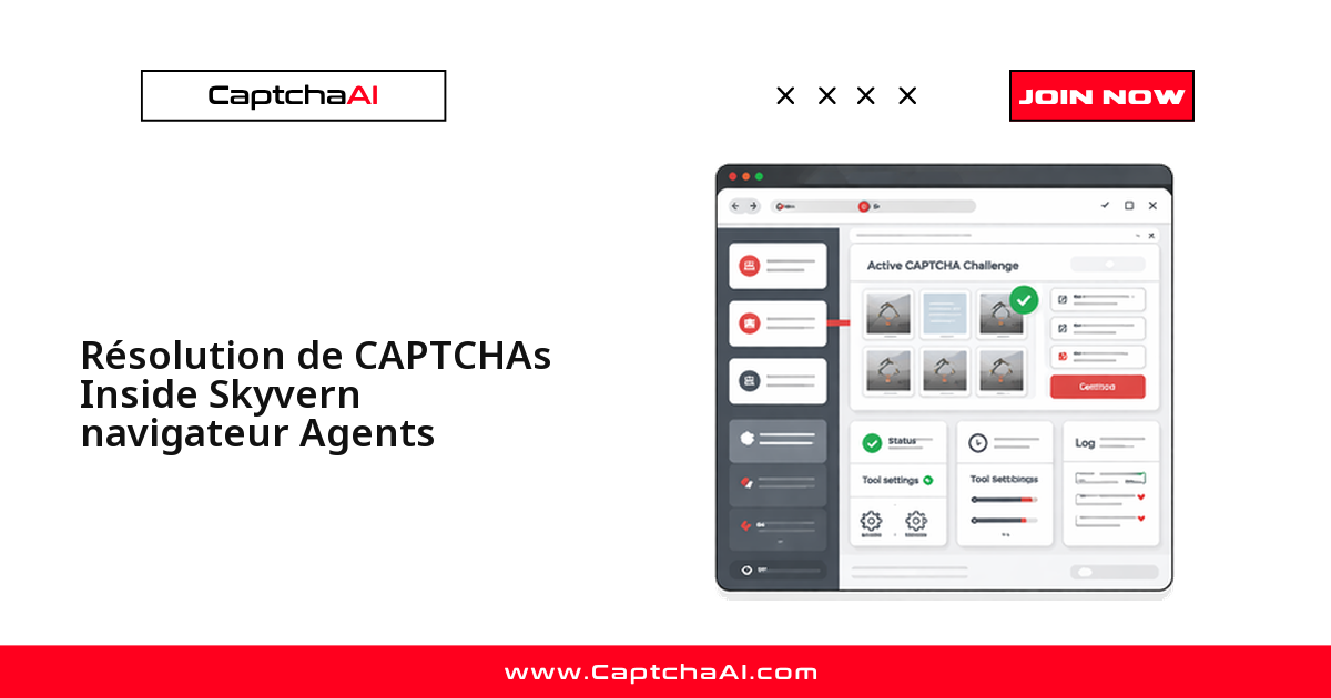 Résoudre les CAPTCHA dans un agent navigateur Skyvern