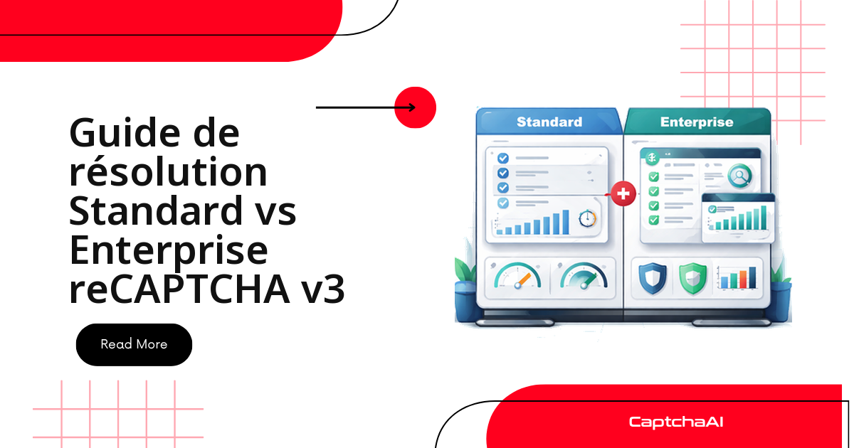Guide de résolution Standard vs Enterprise reCAPTCHA v3