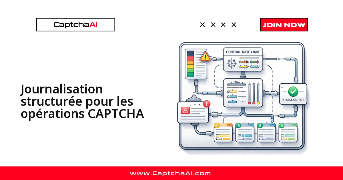 Journalisation structurée pour les opérations CAPTCHA