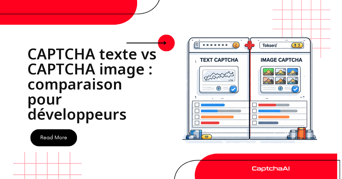 CAPTCHA texte vs CAPTCHA image : comparaison pour développeurs