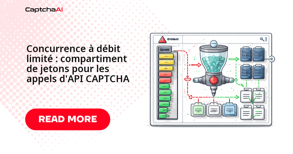 Concurrence à débit limité : compartiment de jetons pour les appels d'API CAPTCHA