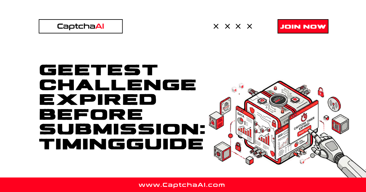 GeeTest Challenge Expired Before Submission: Timing Guide