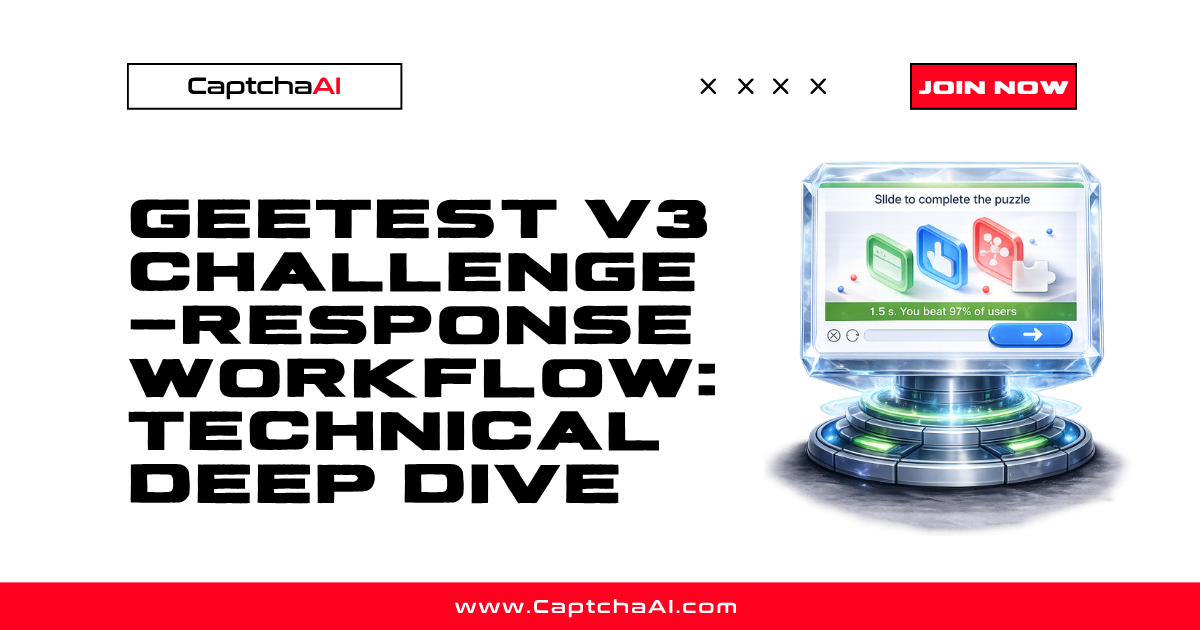 GeeTest v3 Challenge-Response Workflow: Technical Deep Dive
