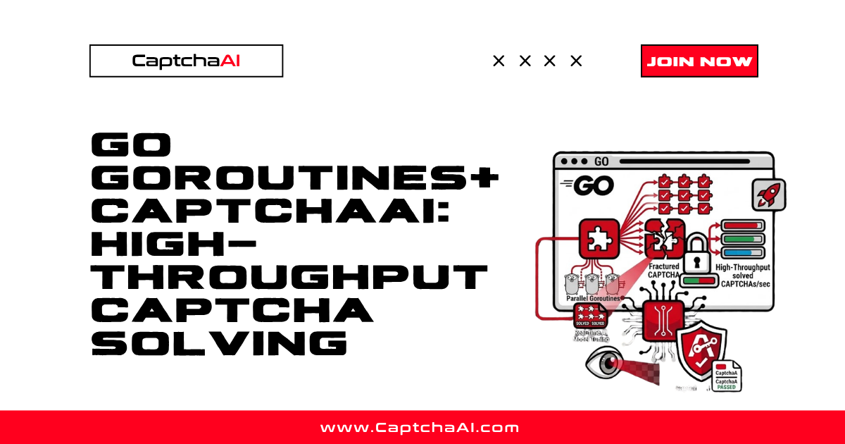 Go Goroutines + CaptchaAI: High-Throughput CAPTCHA Solving