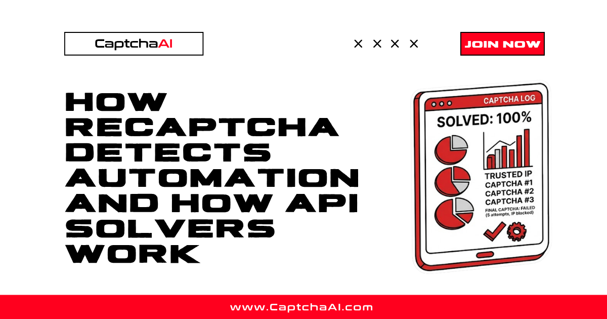 How reCAPTCHA Detects Automation and How API Solvers Work
