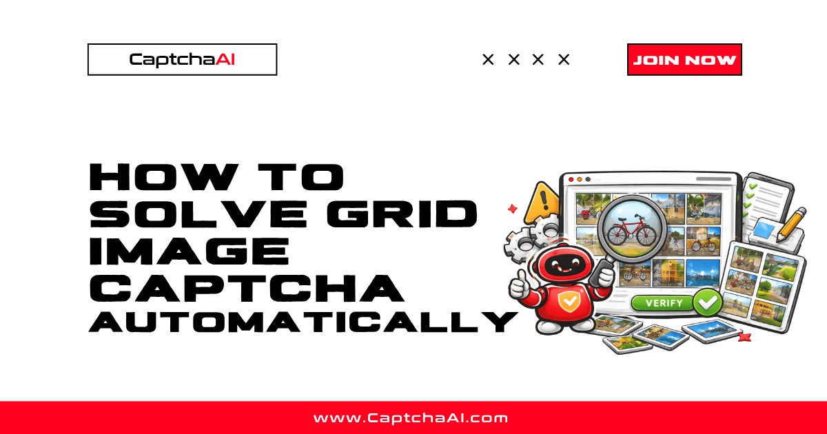 How to Solve Grid Image CAPTCHA Automatically